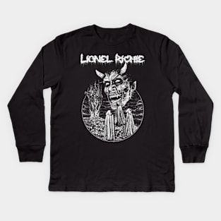 Vintage lionel richie Kids Long Sleeve T-Shirt